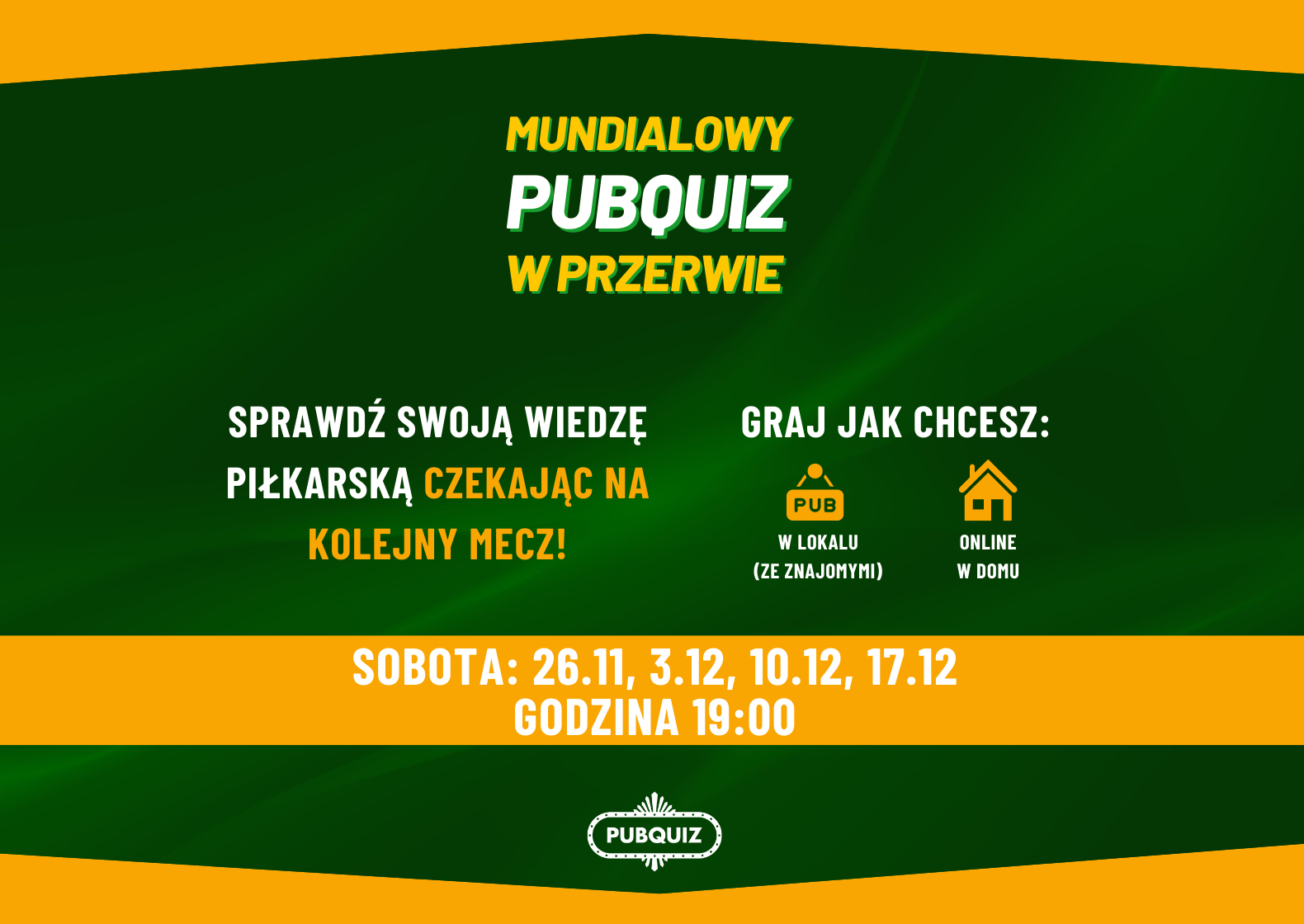 Mundialowy PubQuiz online