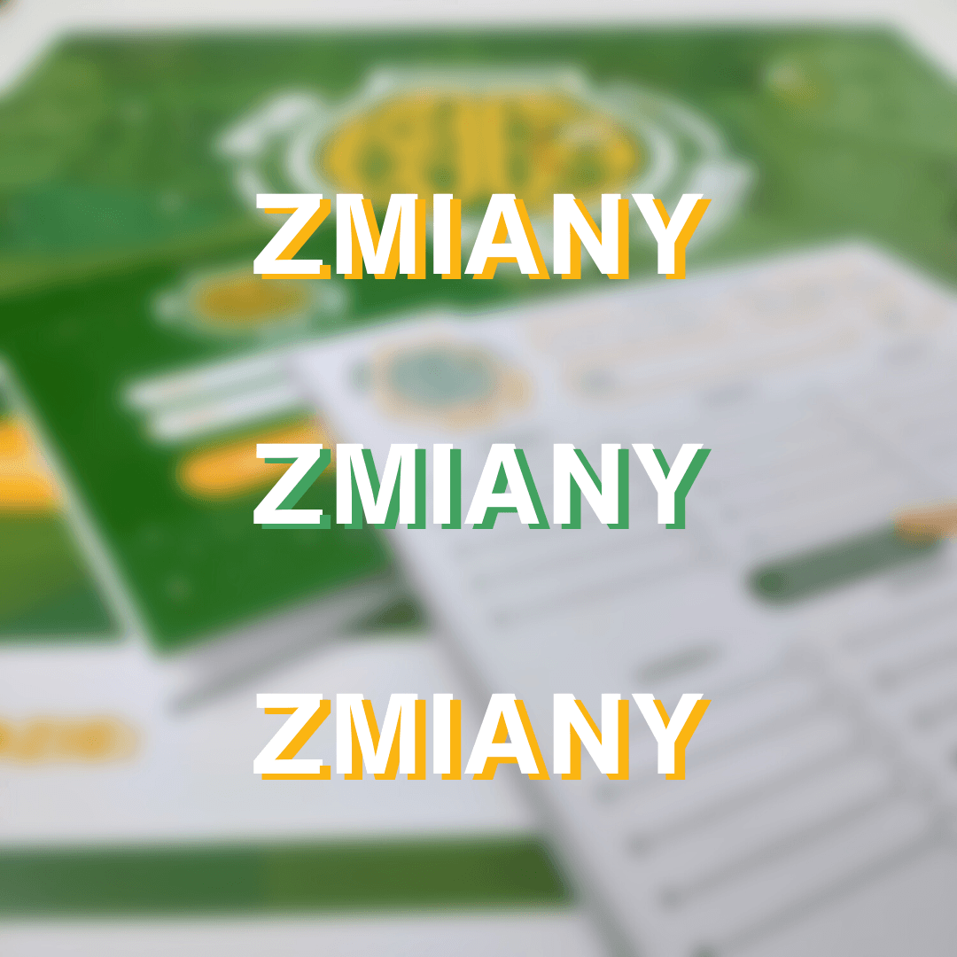 plansza informująca o zmianie logo PubQuiz