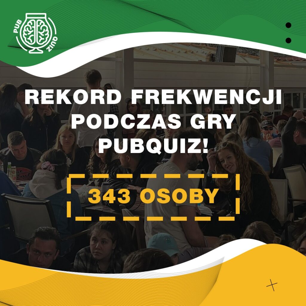 pubquiz rekord frekwencji 343 osoby