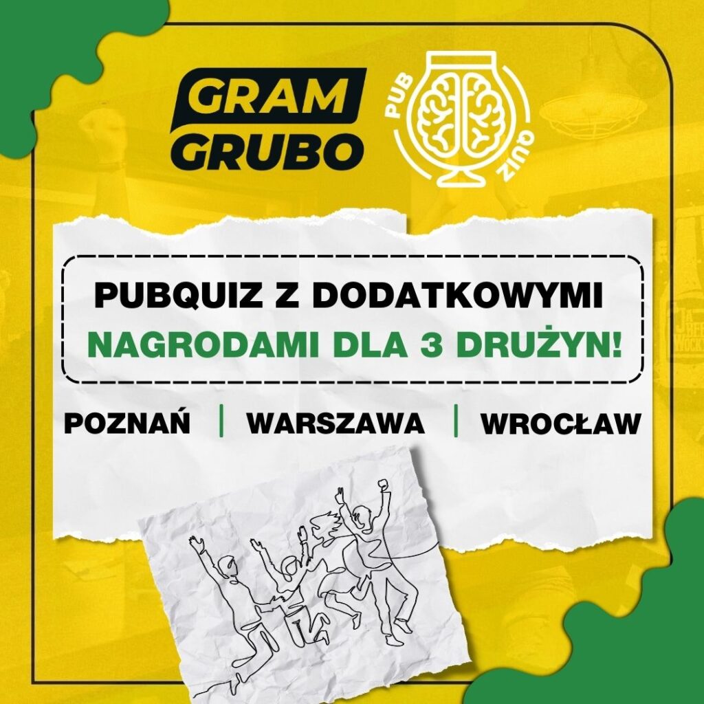 gram grubo pubquiz dodatkowe nagrody